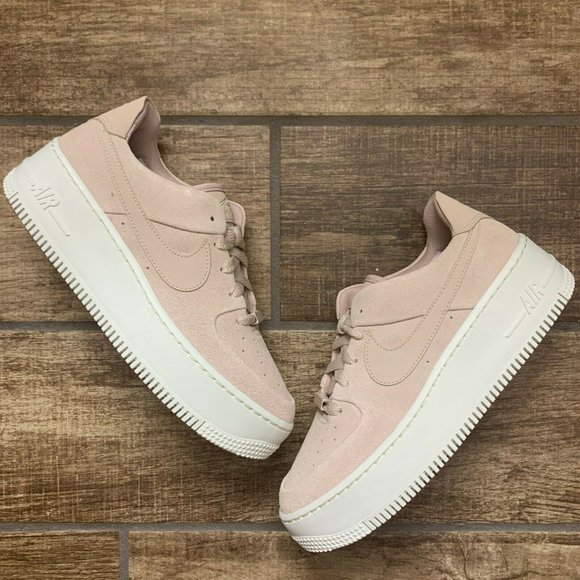 nike air force sage particle beige